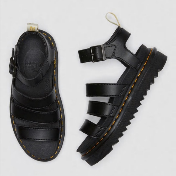 Dr. Martens Vegan Blaire Flatform Sandals - Picture 5 of 8